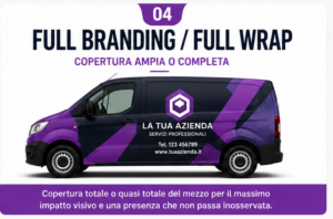 Full branding e full wrap furgone con copertura ampia o completa Yes Wrapping Seregno Full branding e full wrap furgone con copertura ampia o completa Yes Wrapping Seregno
